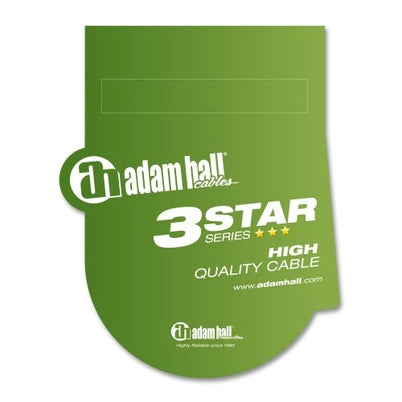 3 Star 6,3mm Jack Patchkabler 6-pak (60cm)
