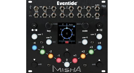 Eventide Misha eurorack-instrument og sequencer
