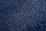Molton Bagtæppe m. Øjer (Marineblå)