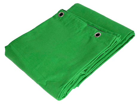 Green Screen Tæppe m. Øjer