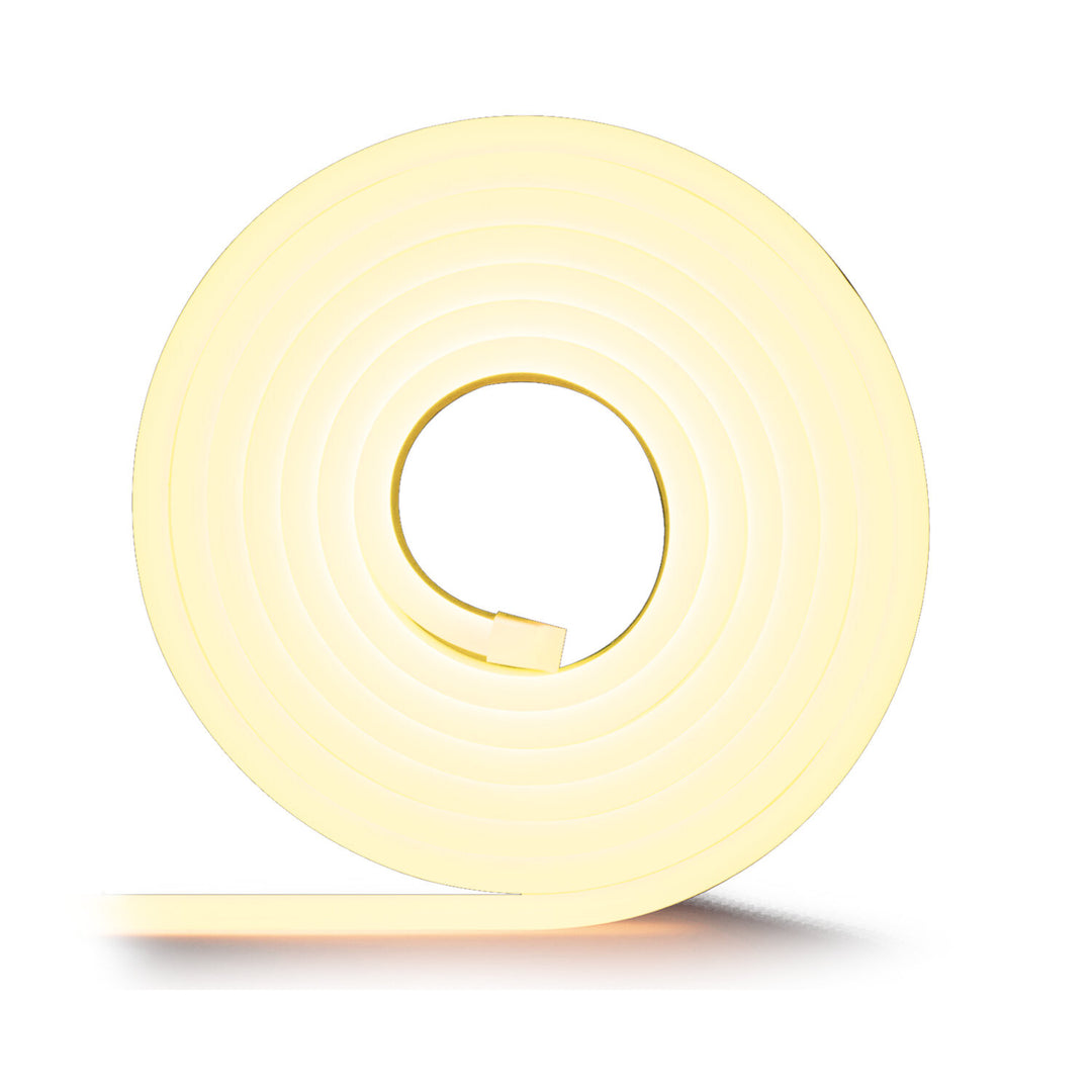 Siliconelysstrip Hvid IP65 5M