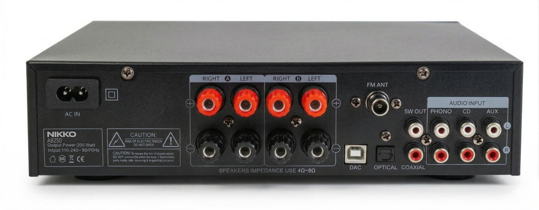 NIKKO AB250 Hi-Fi Forstærker (2x50W)