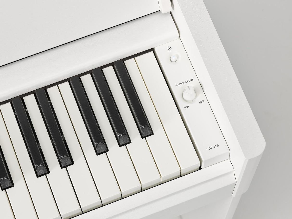 Yamaha YDP-S55WH El Klaver (Hvid)
