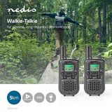 Nedis Walkie Talkie Sæt (Op til 5km)