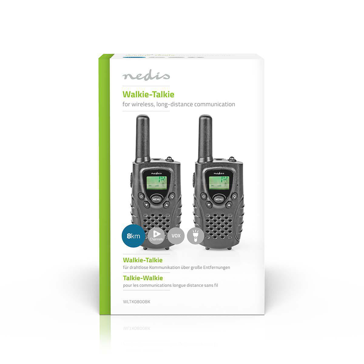 Nedis Walkie Talkie Sæt (Op til 8km)