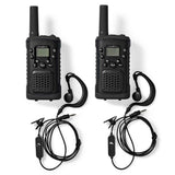 Nedis Walkie Talkie Sæt m. Headset (Op til 6km)