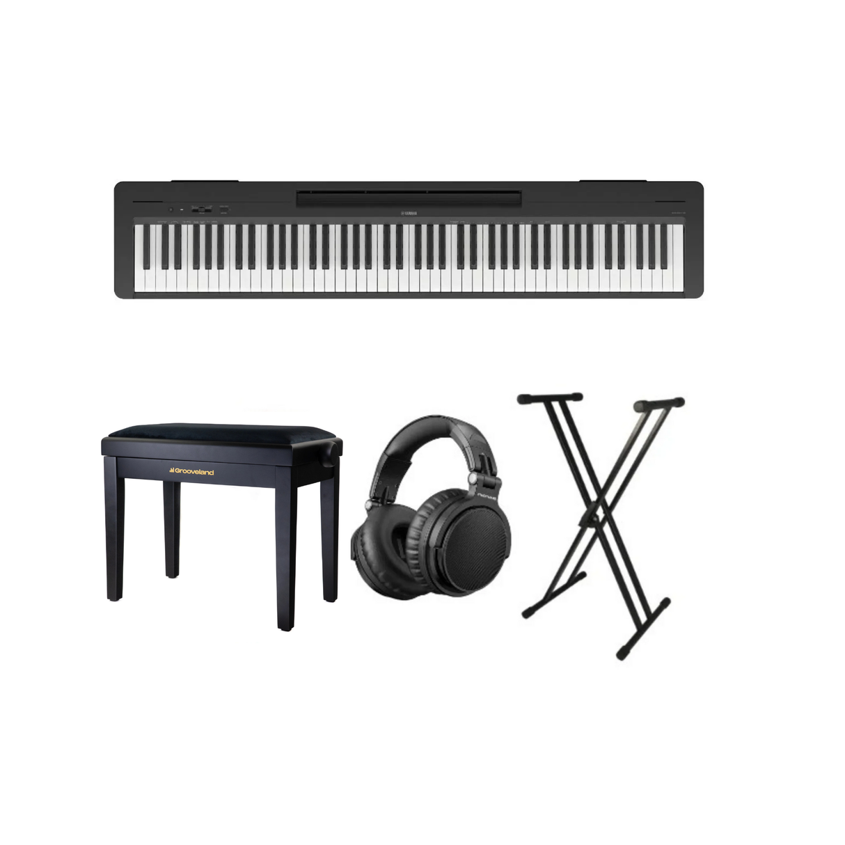 Yamaha P-145BT El Klaver Komplet Bundle