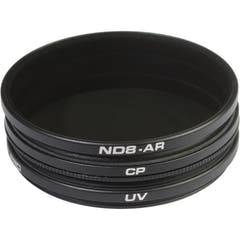 PolarPro 3-Pack, DJI Inspire 2  (X7/X5S/X5R/X5) UV, CP, ND8 Filters