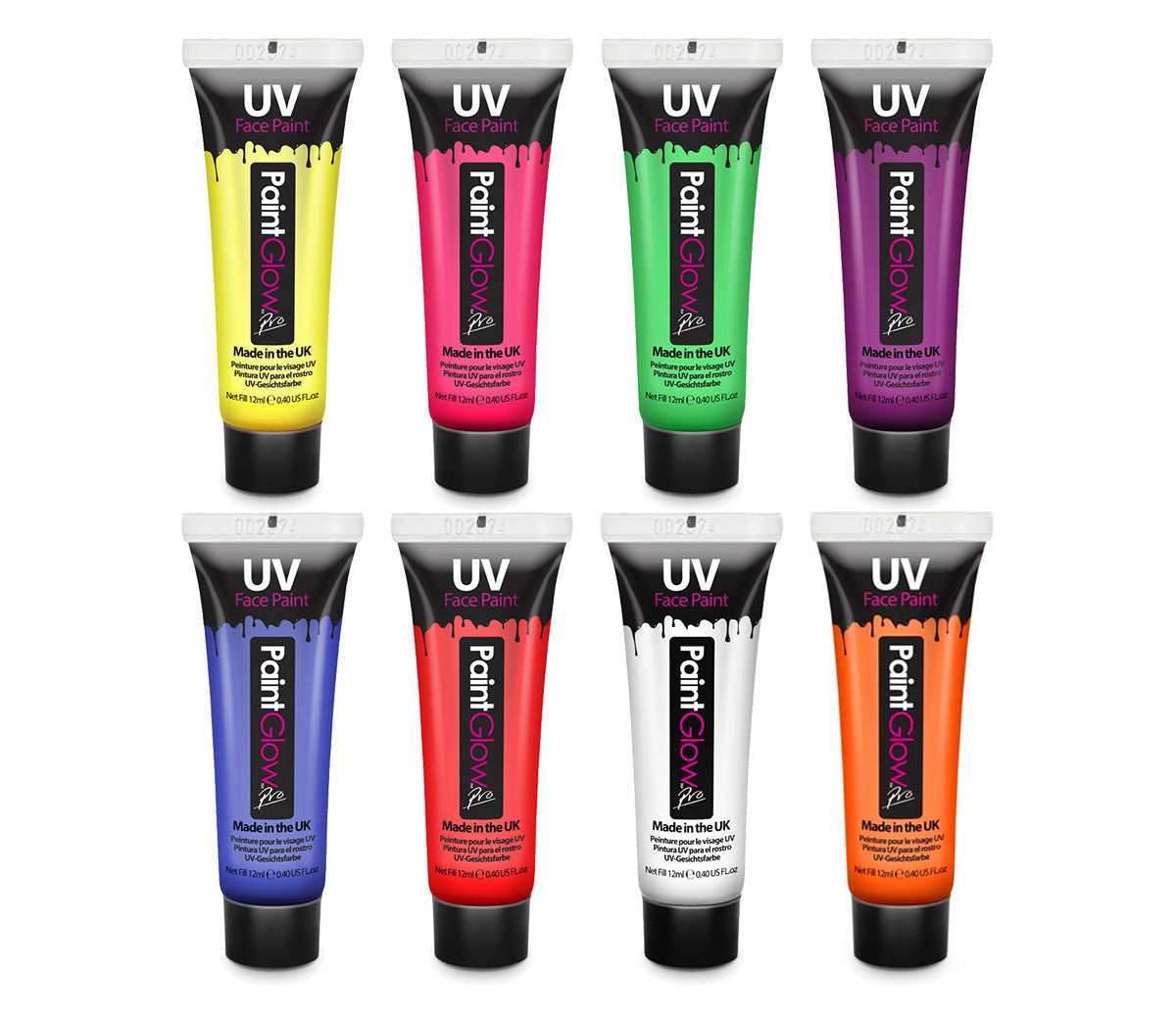 UV Maling til Ansigtet og Kroppen (12ml)