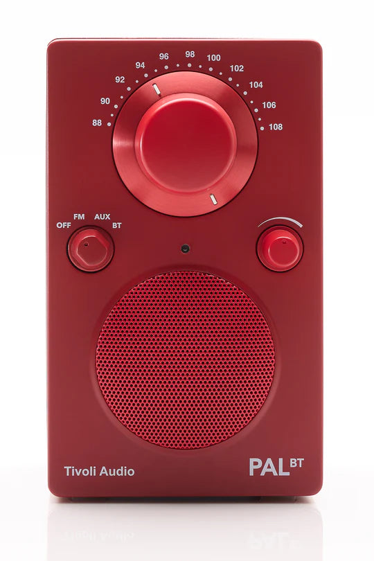 Tivoli Audio PAL BT* Bluetooth Højtaler (Rød)