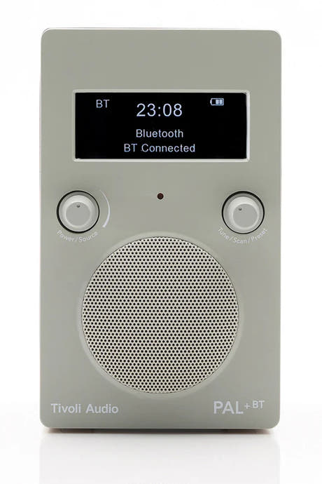 Tivoli Audio PAL+BT DAB+/Bluetooth Højtaler (Grå) NEW
