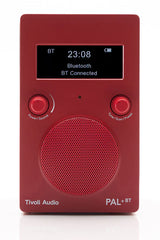 Tivoli Audio PAL+BT DAB+/Bluetooth Højtaler (Rød) NEW
