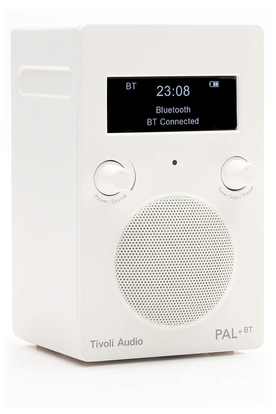Tivoli Audio PAL+BT DAB+/Bluetooth Højtaler (Hvid) NEW