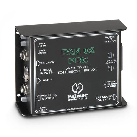Palmer PAN 02 PRO - Professionel aktiv DI-boks