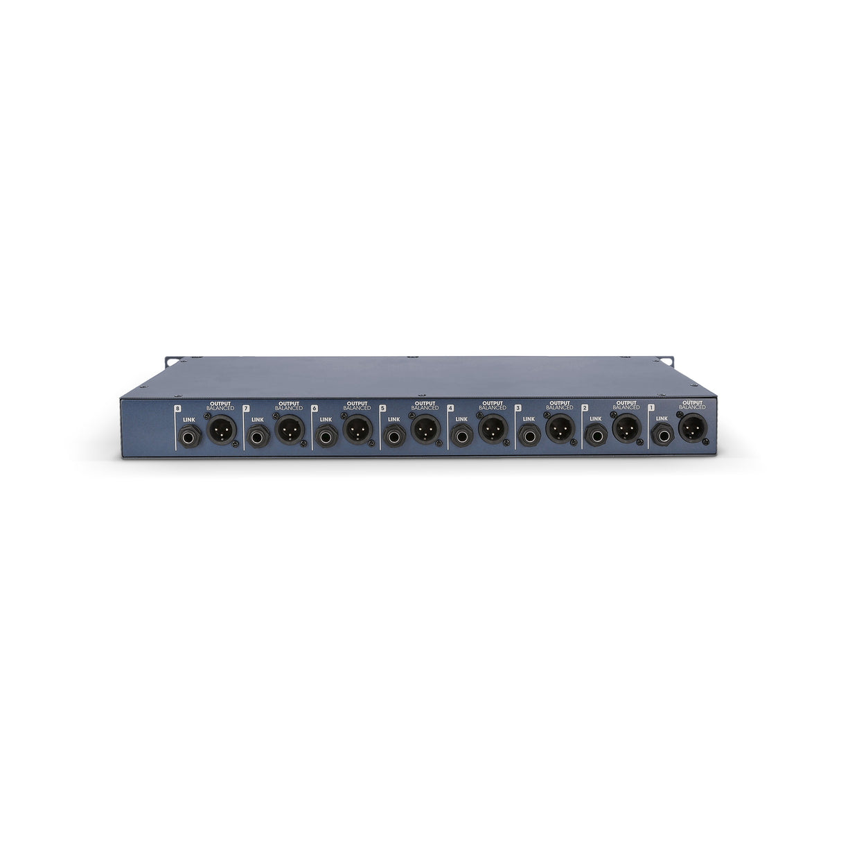 Palmer PAN 16 - 19" DI-boks, 8 kanaler, passiv