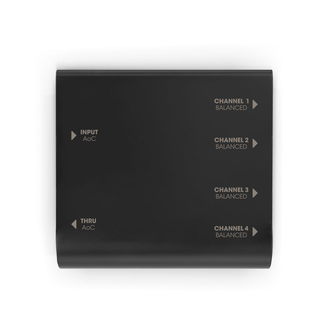 Palmer AoC Box XLRm - Audio over Cat-boks fra etherCON til 4 x XLR han