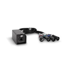 Palmer AoC Loom XLRm - Audio over Cat-kabel fra etherCON til 4 x XLR han