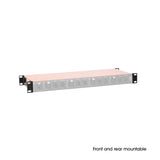 Palmer DELTA 4PM - 4-kanals passiv mikrofon-splitter med lyd over Cat