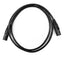 CAT7 to CAT7 Metal Housing Black/1,5m
