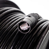 Perfex CAT7 kabeltromle (SORT) 50m