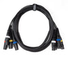 Par-4 multicore XLR han til XLR hun (3m)