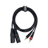 Perfex XLR Han til Phono RCA Kabel (1,3m)