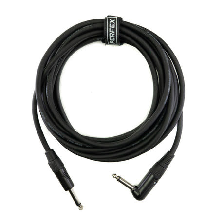 Perfex Vinkel Jack til Lige Jack Kabel (5m)