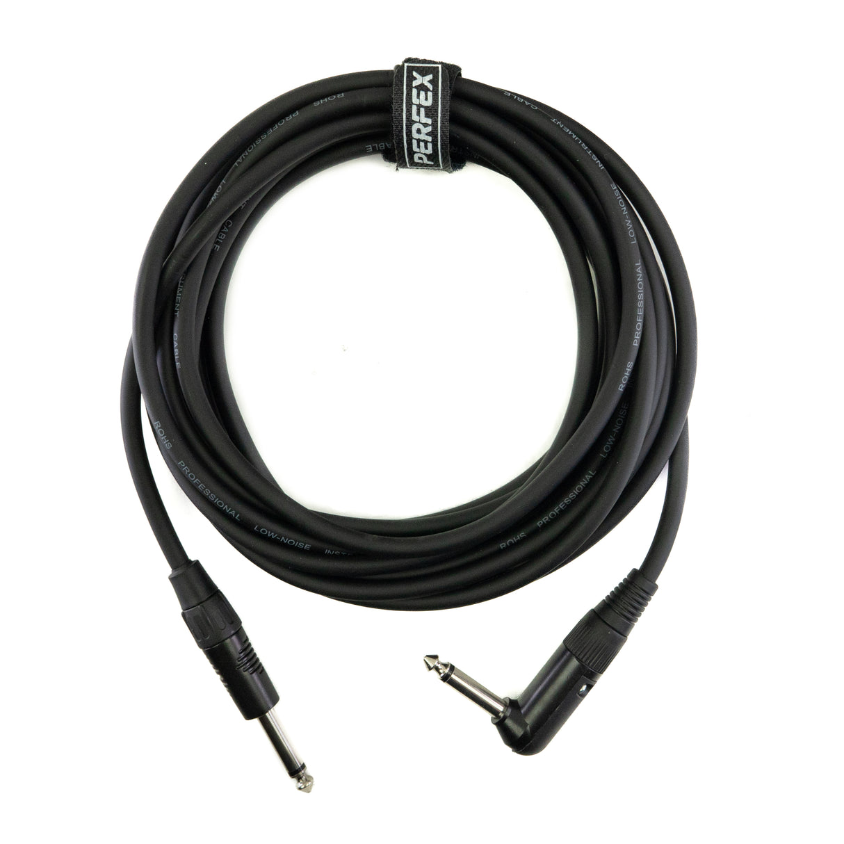 Perfex Vinkel Jack til Lige Jack Kabel (5m)