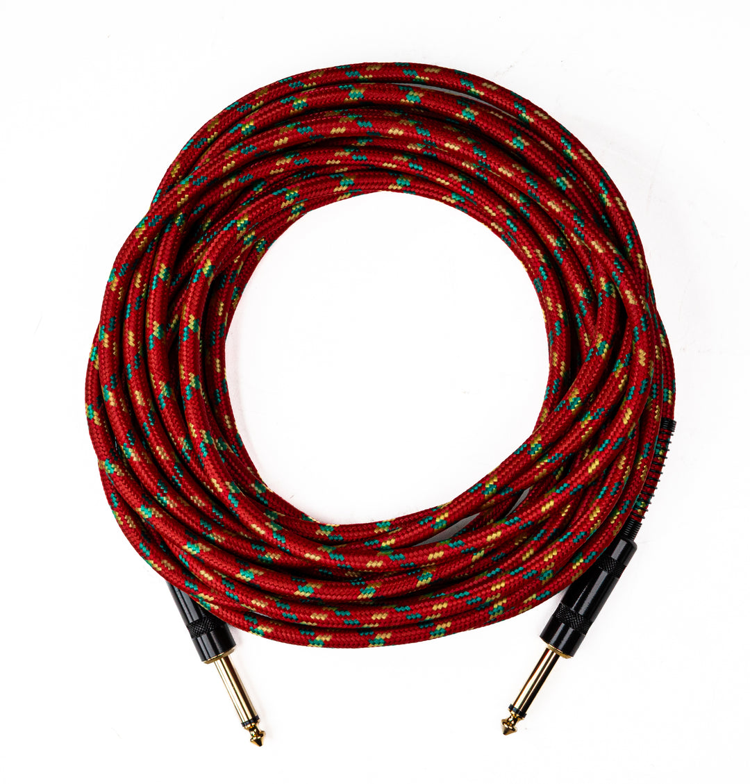 Perfex Jack Kabel (Rød/Guld) (7,5m)