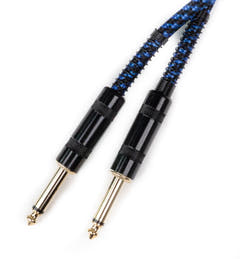 Perfex Jack Kabel (Sort/Blå) (7,5m)