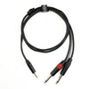 Perfex 2x Jack til 3,5mm Minijack Kabel (1,3m)