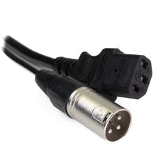 Perfex XLR & IEC Strøm Kabel (Lyd, 10m)