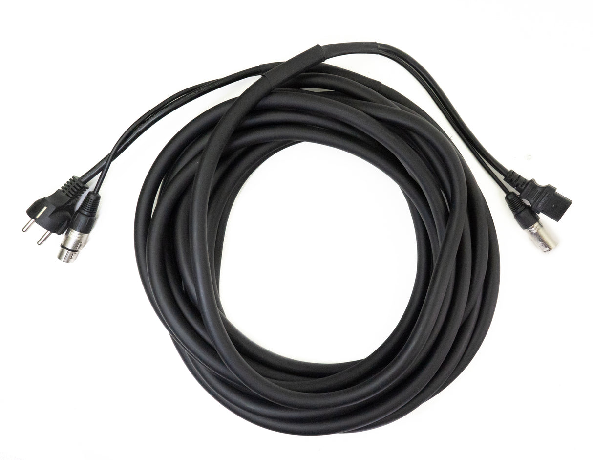 Perfex XLR & IEC Strøm Kabel (Lyd, 10m)