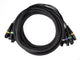 Par-8 multicore XLR han to XLR hun (10m)
