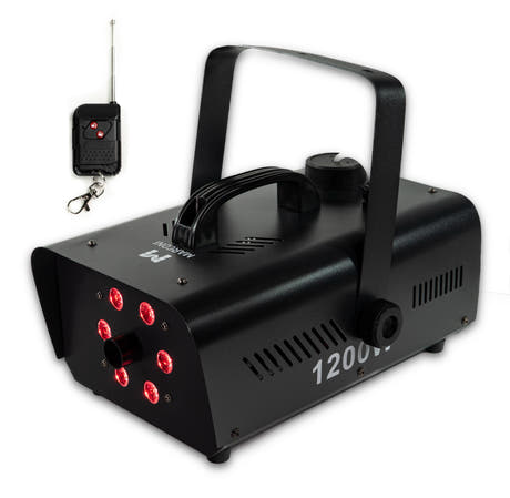 Marconi 1200W 6 LED - Røgmaskine