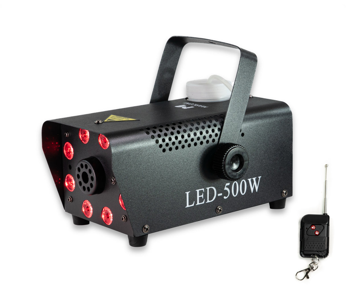 Marconi Full RGB Røgmaskine (500 W, Sort)