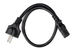 IEC Tilslutningskabel (1m)