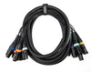 Par-8 multicore XLR han to XLR hun (5m)