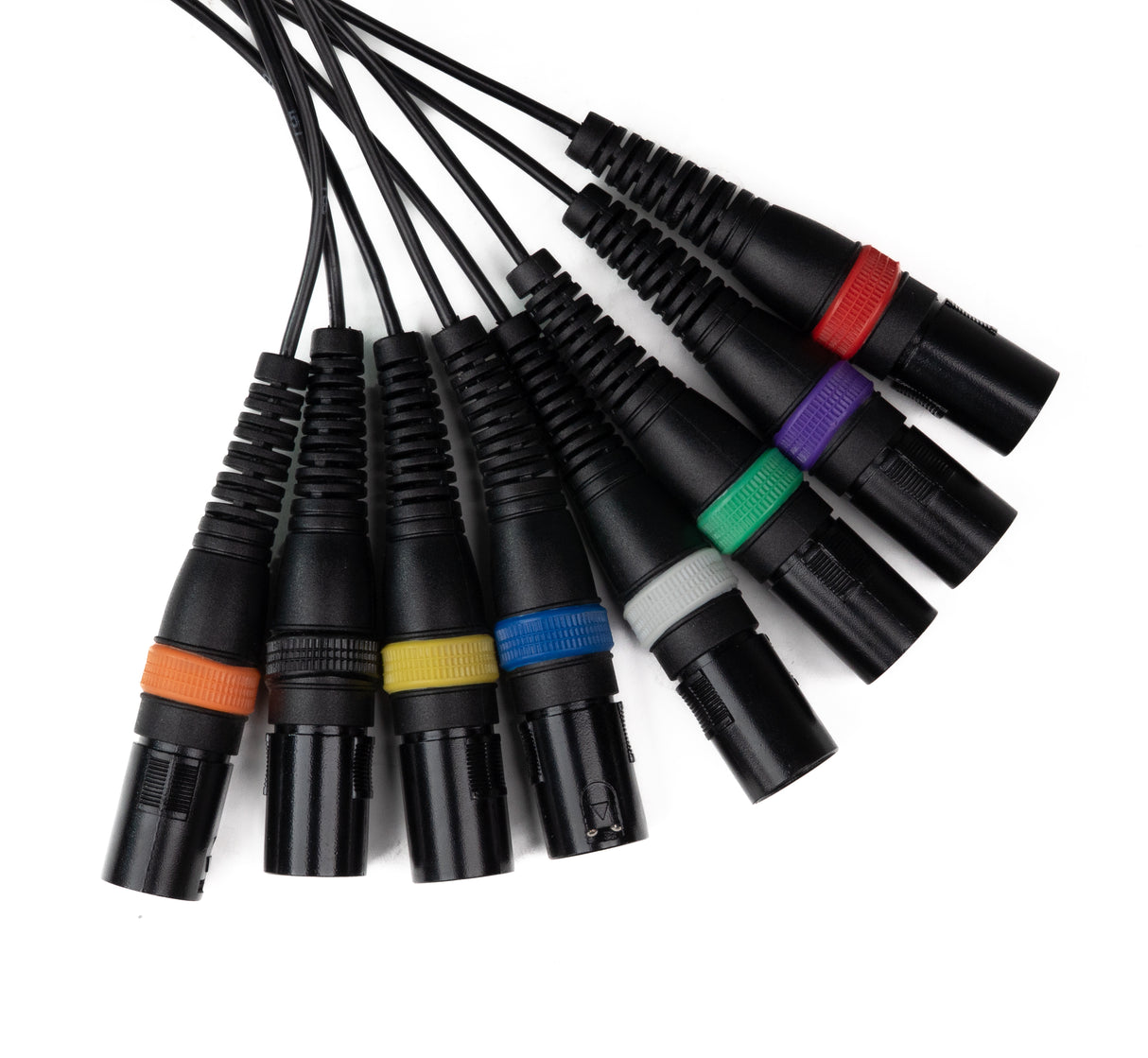 Par-8 multicore XLR han to XLR hun (10m)