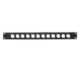 Perfex Rack Panel 1 Unit til 12 (D-Type)