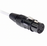 Perfex DMX Kabel 3-Pin (1m - Hvid)