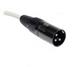 Perfex DMX Kabel 3-Pin (1m - Hvid)