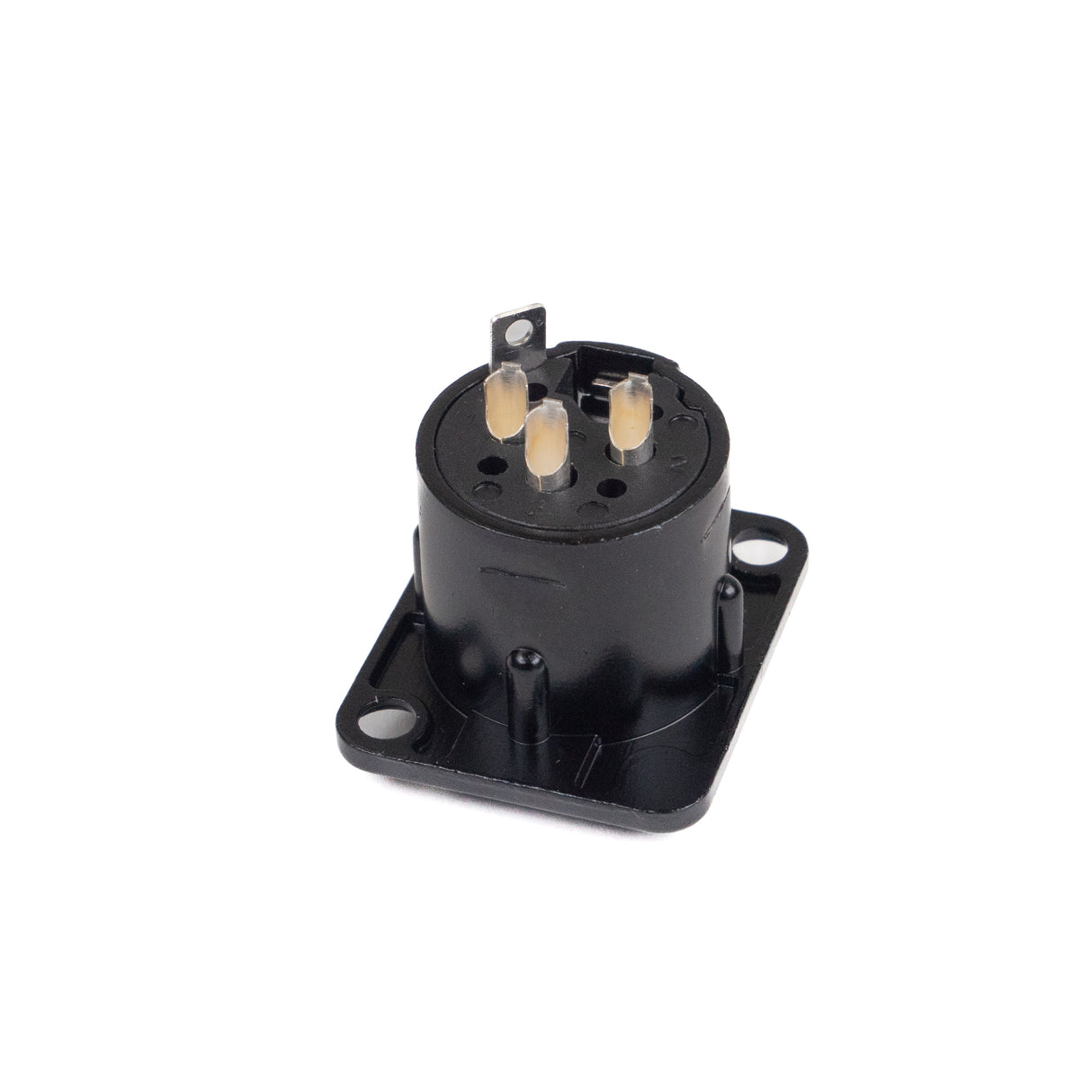 Perfex XLR Hun Chassis Stik (Sort)