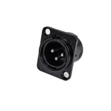 Perfex XLR Han Chassis Stik (Sort)