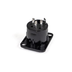 Perfex XLR Han Chassis Stik (Sort)