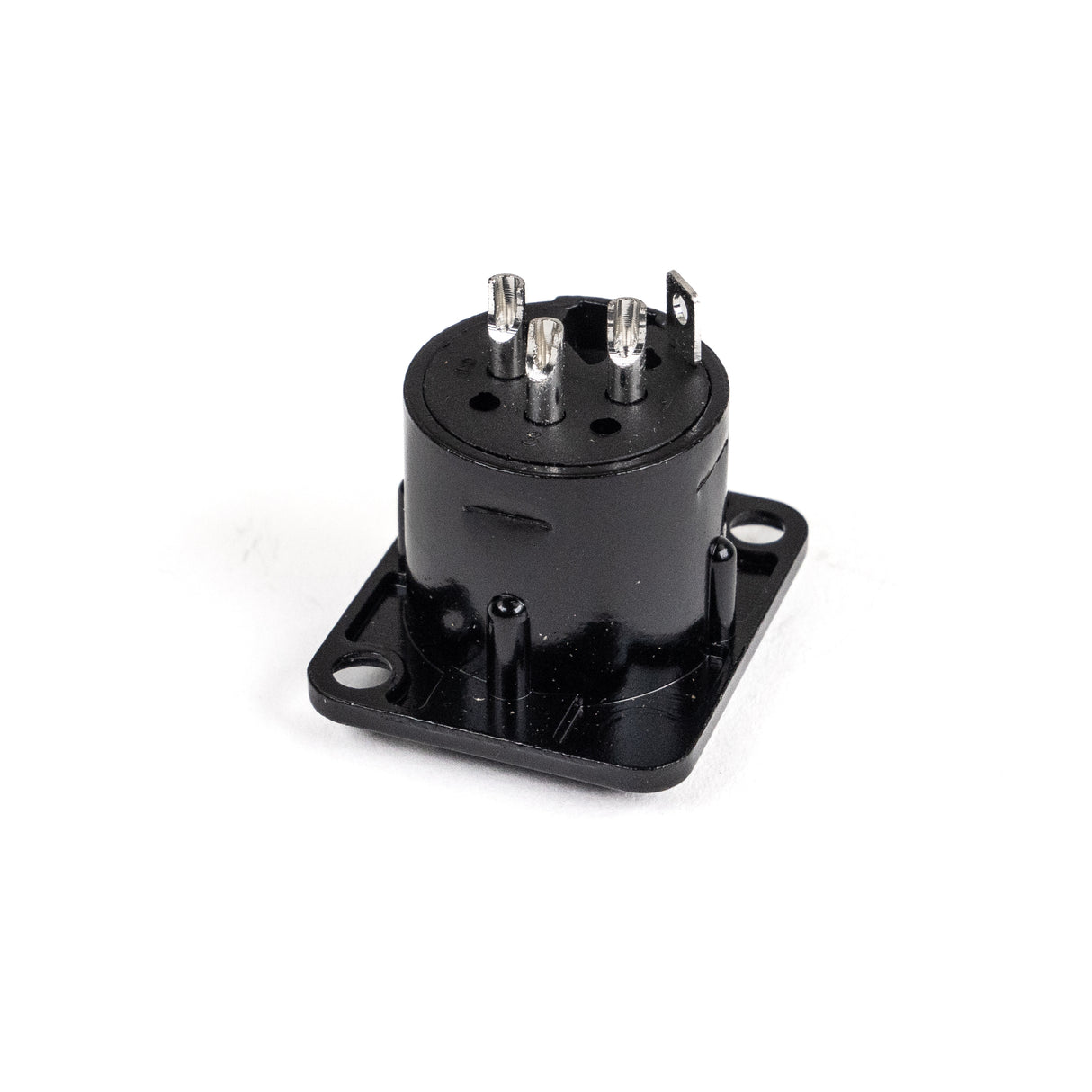 Perfex XLR Han Chassis Stik (Sort)