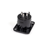 Perfex XLR Han Chassis Stik (Sort)