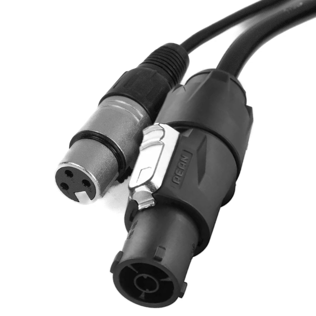 Perfex True1 & XLR Kombikabel (DMX, 1m)