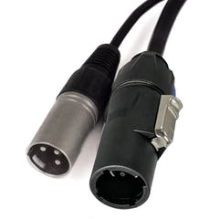 Perfex True1 & XLR Kombikabel (DMX, 5m)
