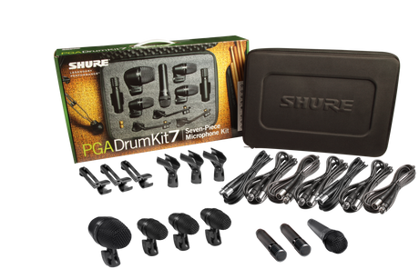 Shure PGA Drumkit 7 Tromme Mikrofonpakke